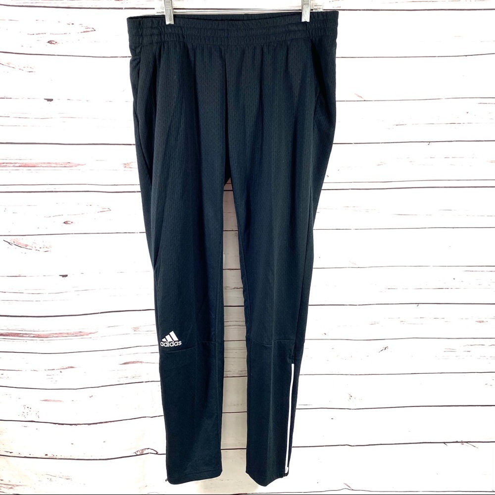 Adidas Womens Squad Pant Black/Whiteโ Size L